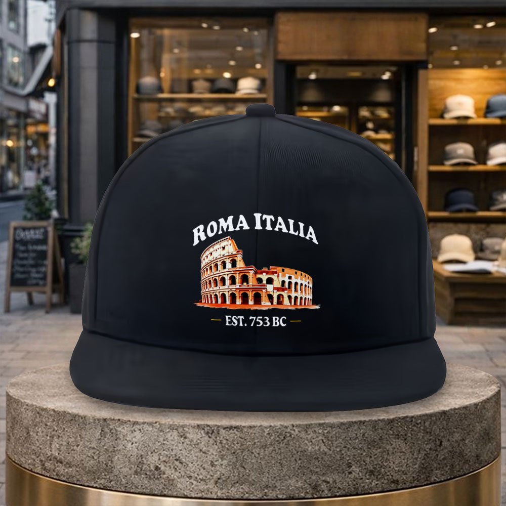 Street Fashion Roma - Roma Italia Colosseum baseballpet van polyvezel,