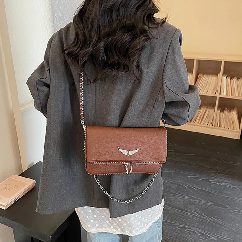 French Street Fashion - Franse stijl Wing Square Bag voor