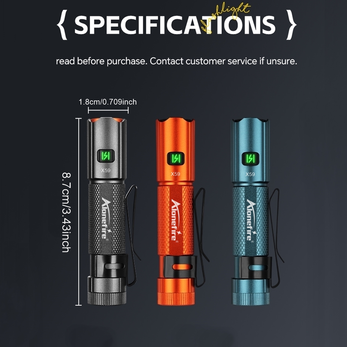 Street Fashion Blog - Mini EDC High Power Pen-zaklamp USB