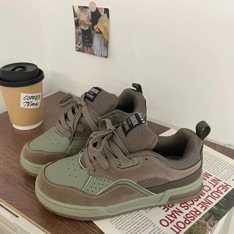 Street Fashion Walk - Mode Vintage Sneakers Heren Amerikaanse Stijl