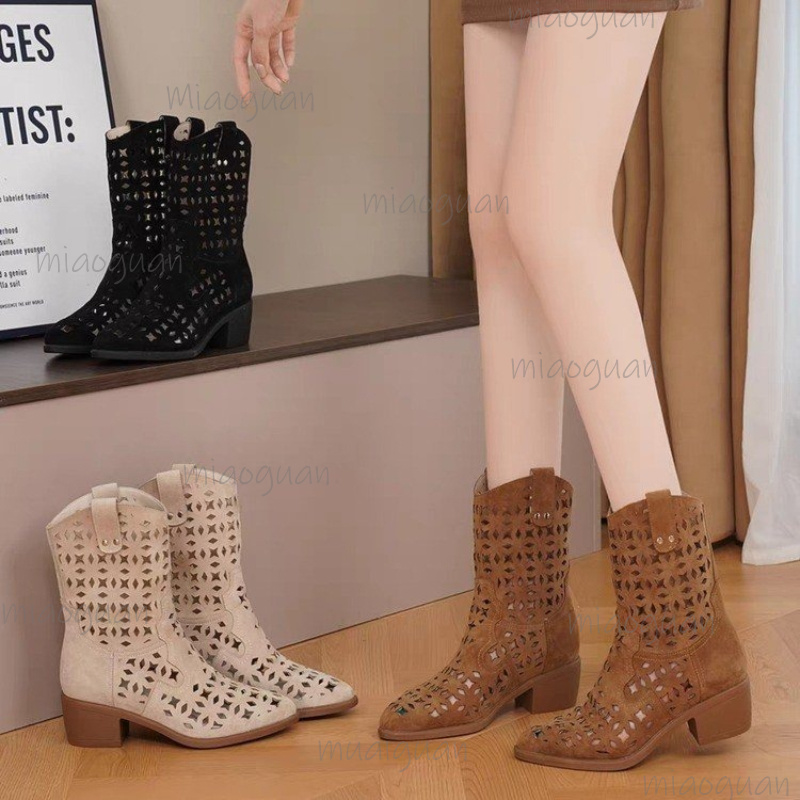 Street Fashion Roma - Mid Hakken Hollow Out Vrouwen Cool