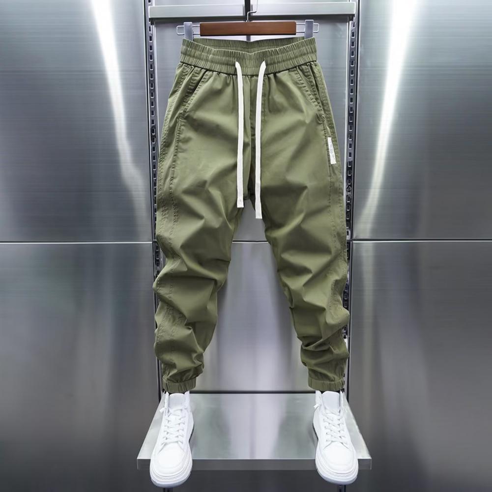 Running Pant Jogger - Trekkoord Heren Sportbroek Casual Zakken Dunne