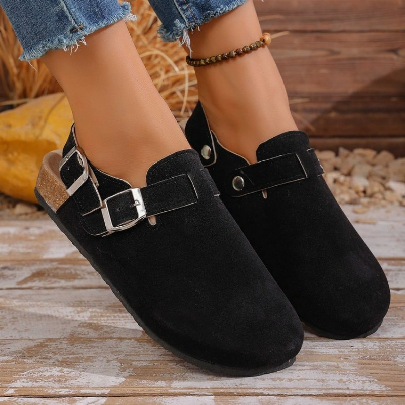 Street Fashion Lady - 2026 Crestar Dames Suède Mode Sandalen