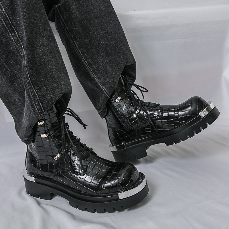 Street Fashion Walk - Kwaliteit Hoge Top Man Outdoor Wandelschoenen