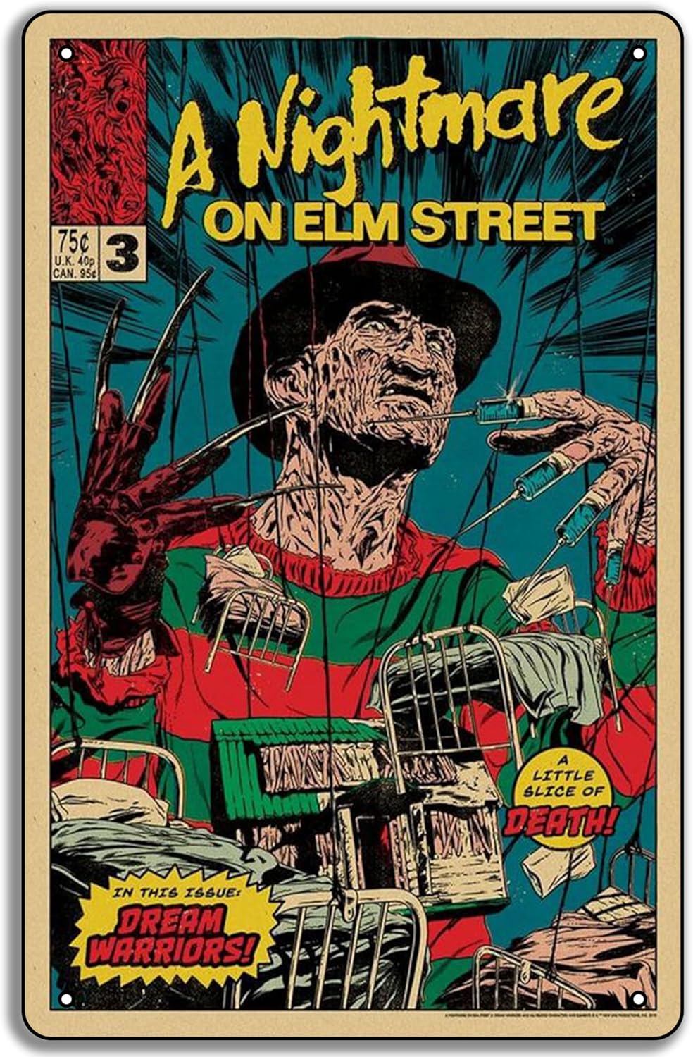 Street Fashion Blog - Een nachtmerrie op Elm Street Poster