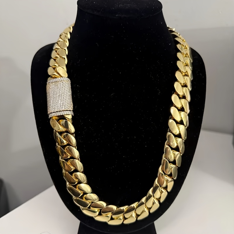 5 mm heren hiphop Miami Cuban  - Street Fashion Blog recensie en prijs