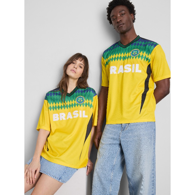 Zomer Brazilië voetbaltenue, Y - Street Fashion Brazil recensie en prijs