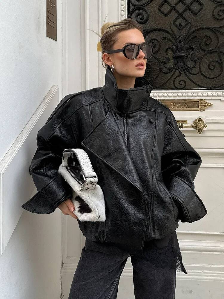 Dames Herfst Mode Asymmetrisch - Street Fashion Taiwan recensie en prijs