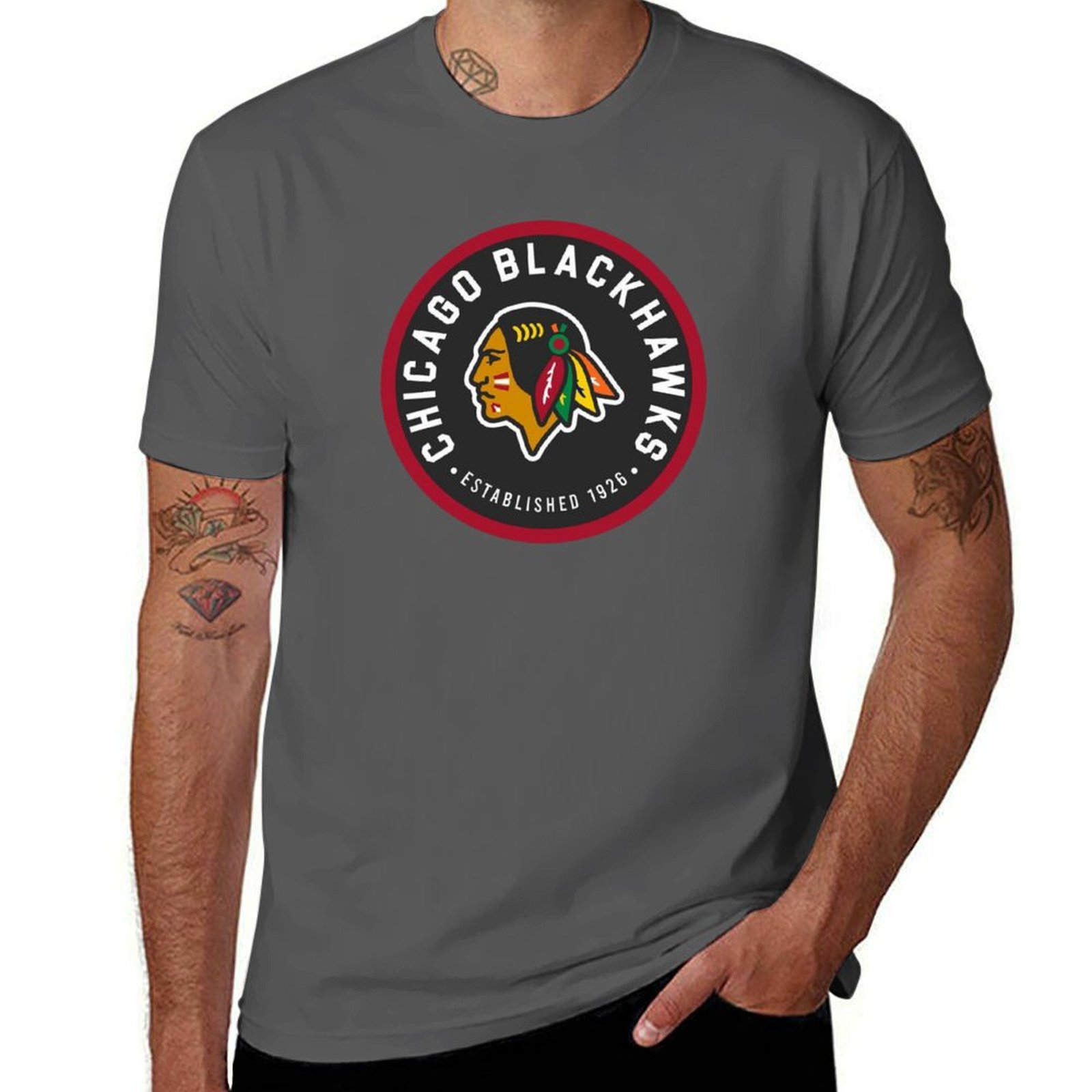 Chicago Blackhawks 1926 T-shir - Street Fashion Chicago recensie en prijs