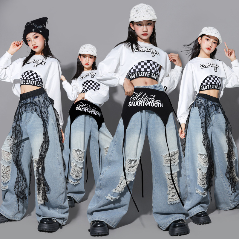 Hiphop meisjesmode K-pop cropp - Girl Fashion Street recensie en prijs