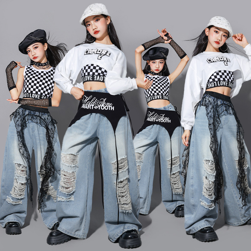 Hiphop meisjesmode K-pop cropp - Girl Fashion Street recensie en prijs