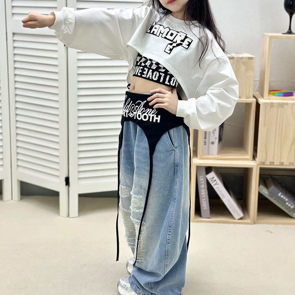 Hiphop meisjesmode K-pop cropp - Girl Fashion Street recensie en prijs