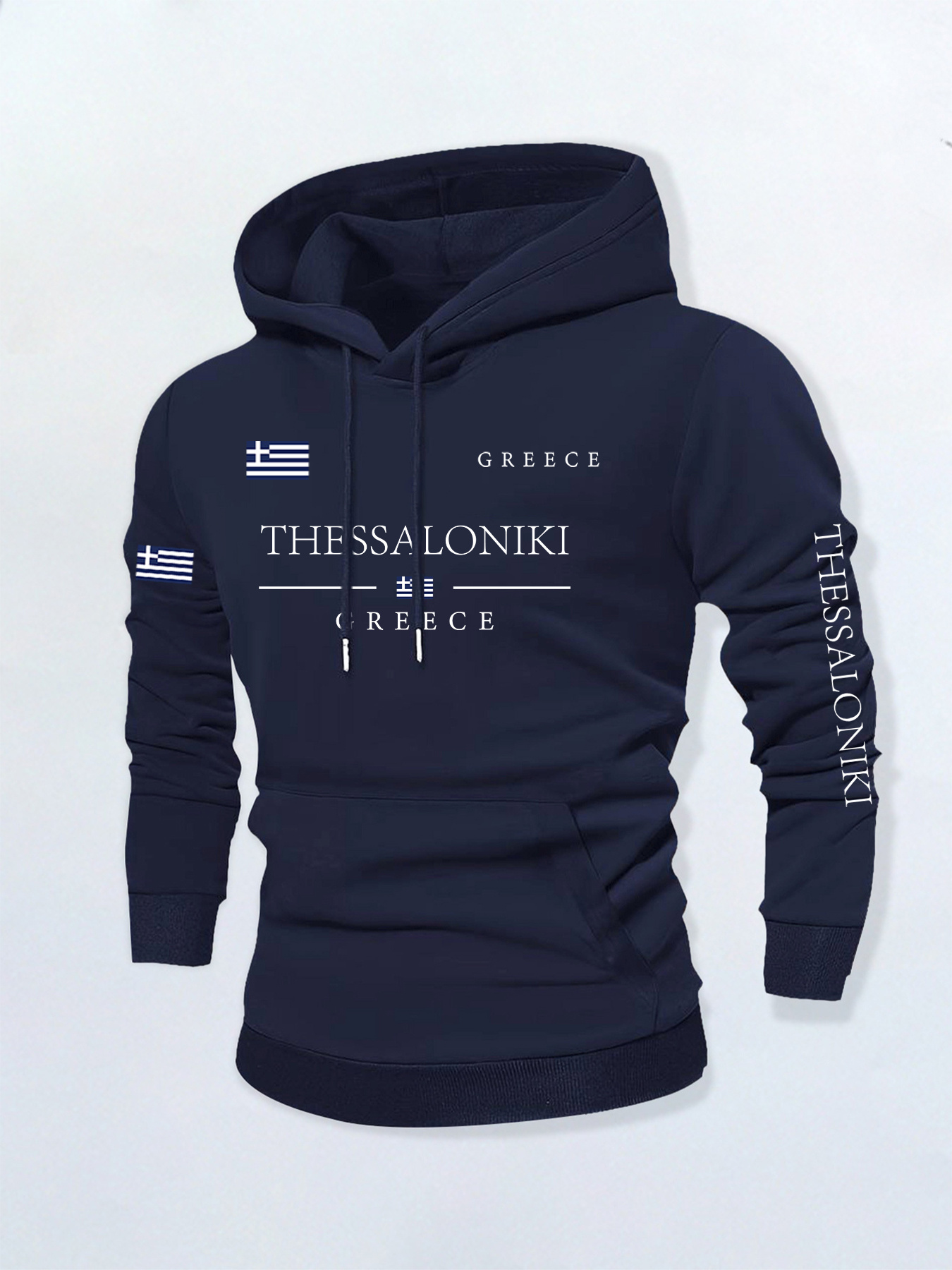 Herensweater met lange mouwen, - Street Fashion Greece recensie en prijs