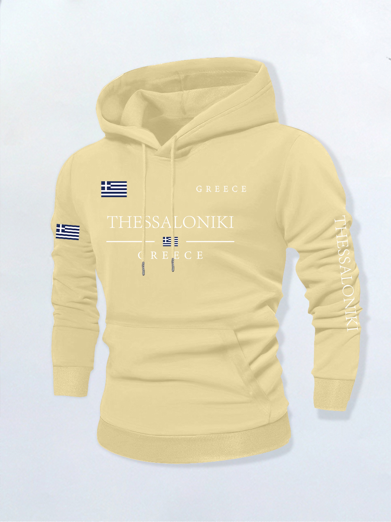 Herensweater met lange mouwen, - Street Fashion Greece recensie en prijs