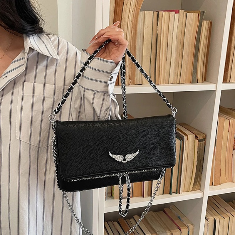 Franse stijl Wing Square Bag v - French Street Fashion recensie en prijs