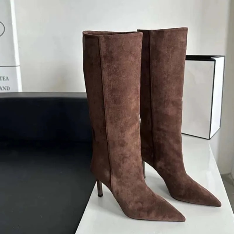 Luxe Vrouwen Lange Laarzen Mod - French Street Fashion recensie en prijs