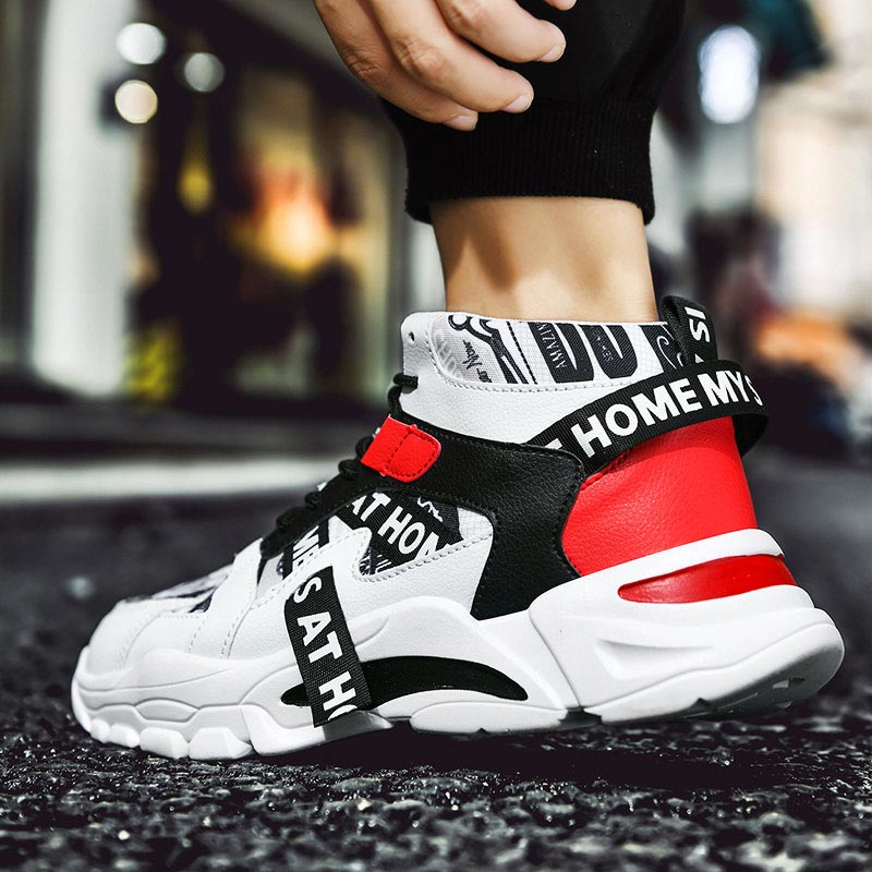 Grote Maat Hoge Top Chunky Man - Street Fashion Japan Brand recensie en prijs