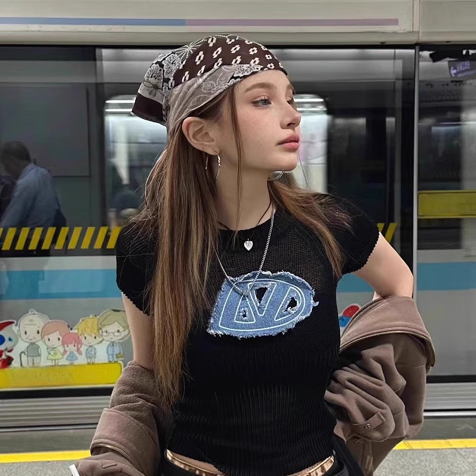 Retro Amerikaanse stijl hoofdd - Girl Fashion Street recensie en prijs