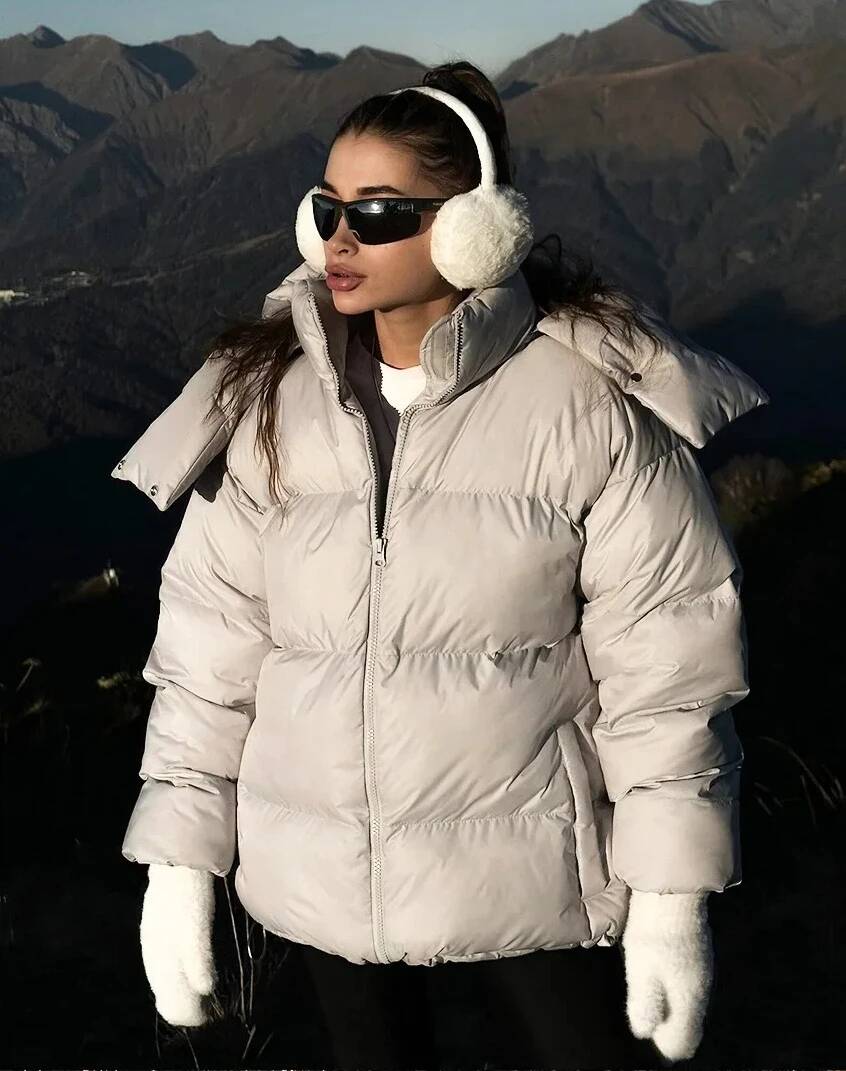 Winter warme donsjas dames mod - Street Fashion Taiwan recensie en prijs