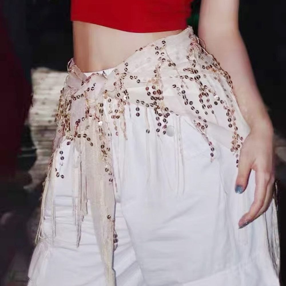Mode Pailletten Buikdansriem K - Street Fashion India recensie en prijs