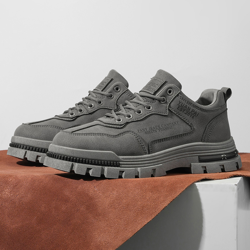Heren dikke zool werklaarzen a - Street Fashion Walk recensie en prijs
