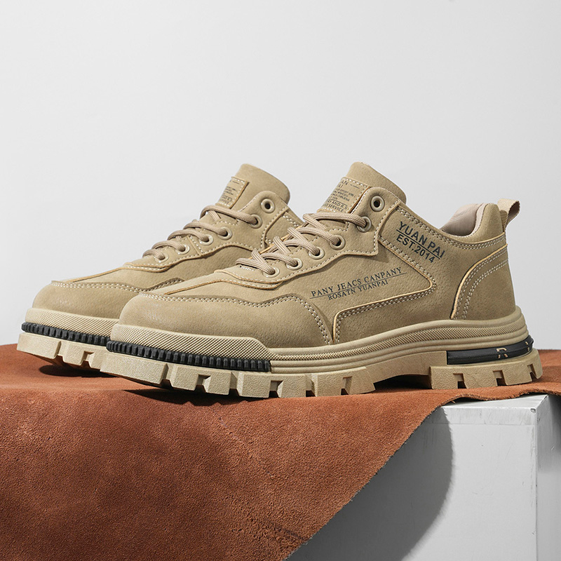 Heren dikke zool werklaarzen a - Street Fashion Walk recensie en prijs