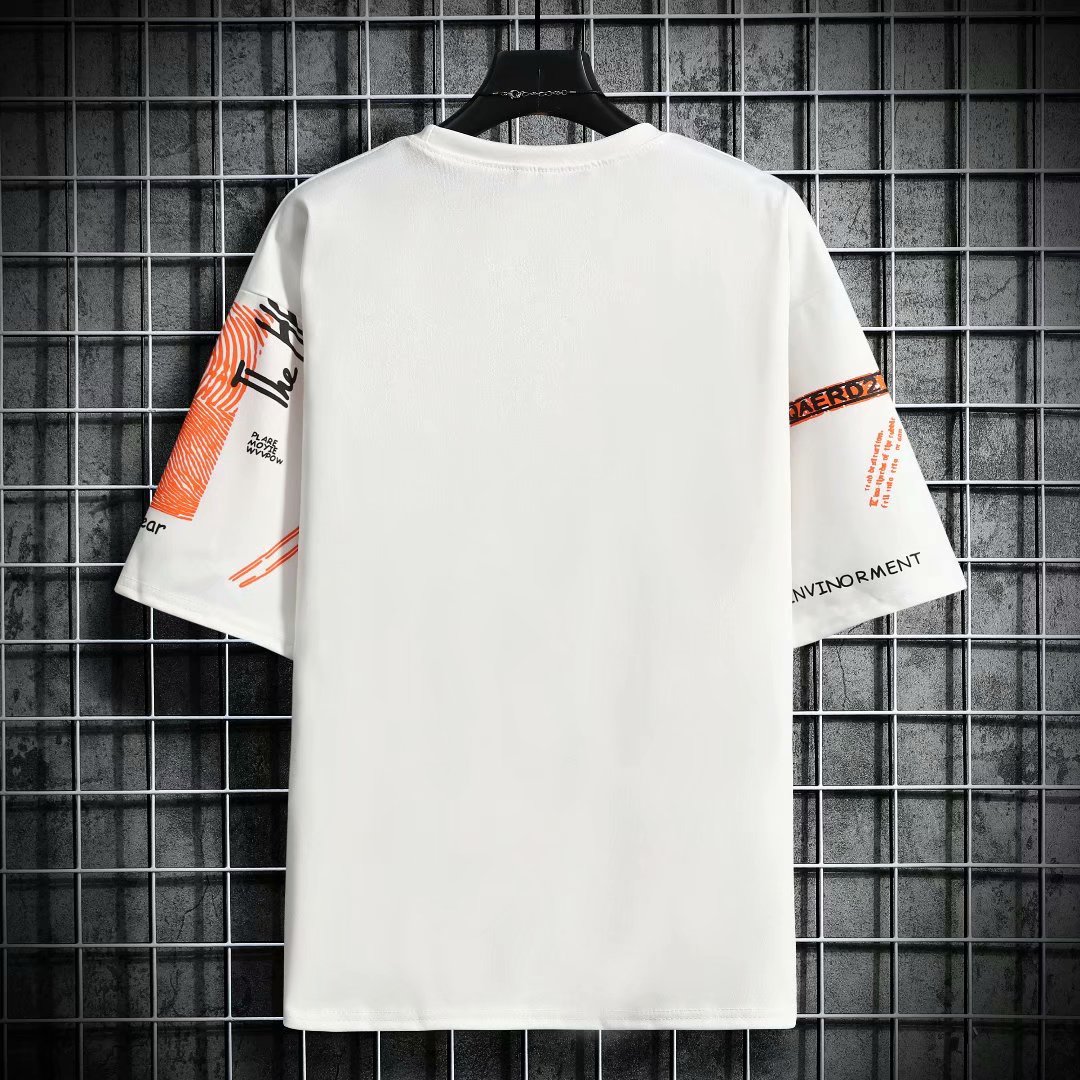 Mannen Harajuku Grafische Zwar - Street Fashion Japan Brand recensie en prijs