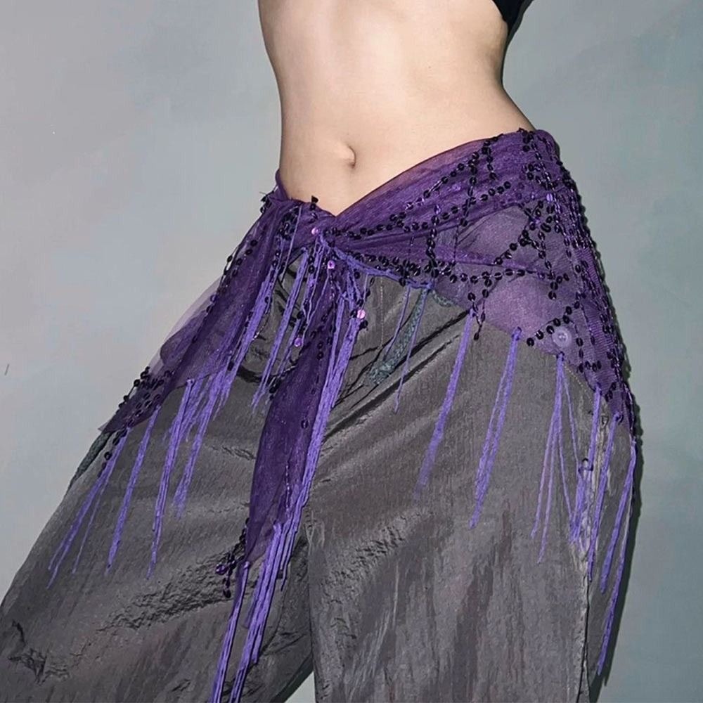 Mode Pailletten Buikdans Riem  - Street Fashion India recensie en prijs