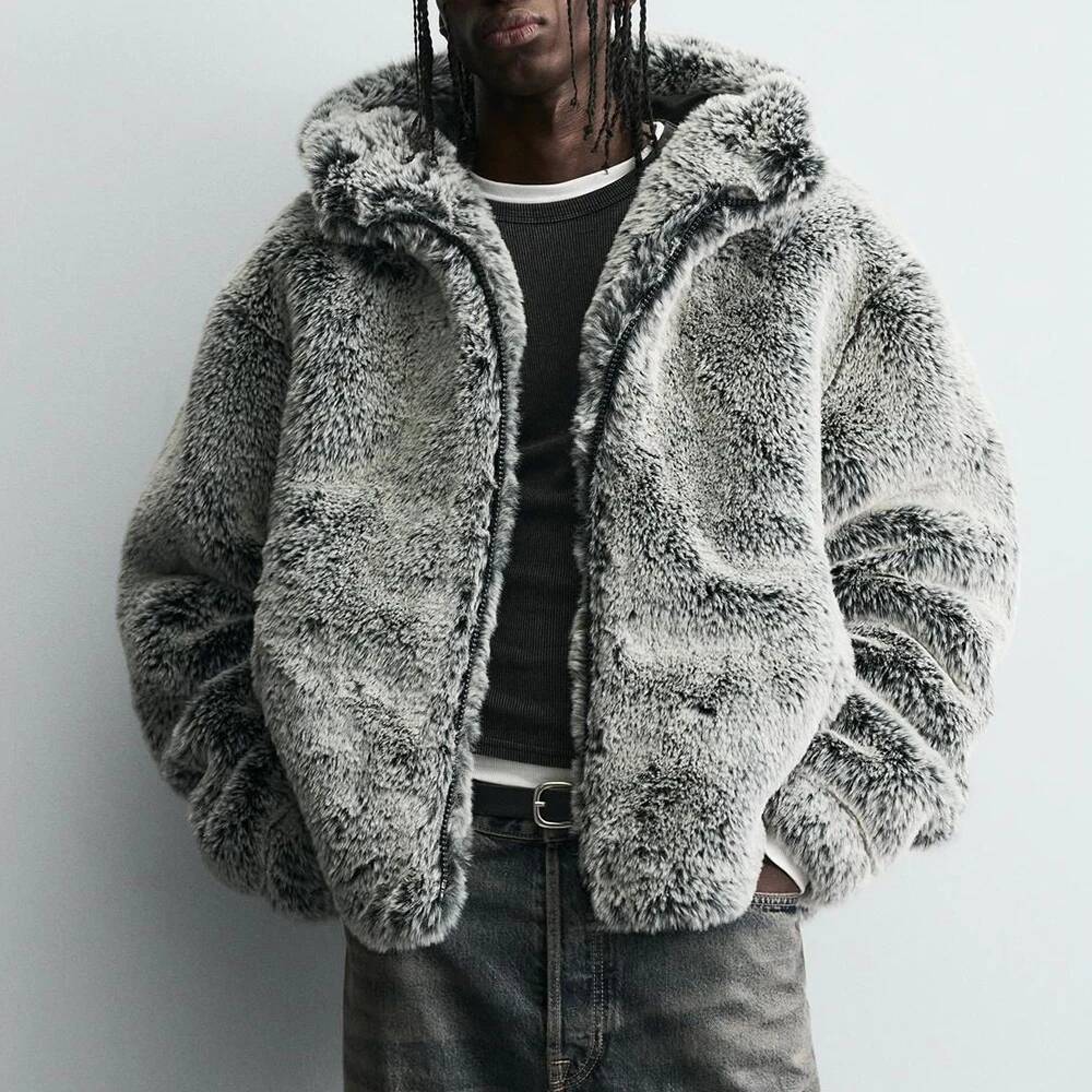 Winter Nieuwe Kunstbont Jas me - Street Fashion Taiwan recensie en prijs