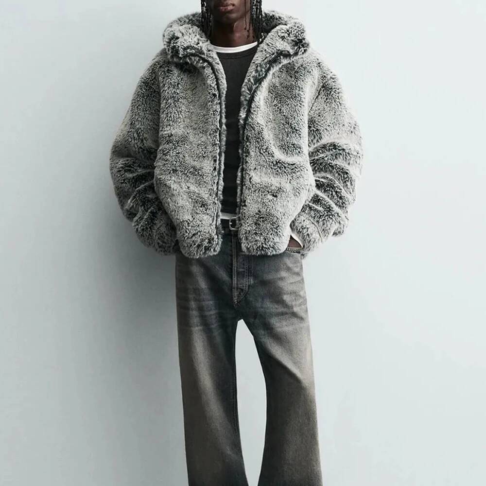 Winter Nieuwe Kunstbont Jas me - Street Fashion Taiwan recensie en prijs