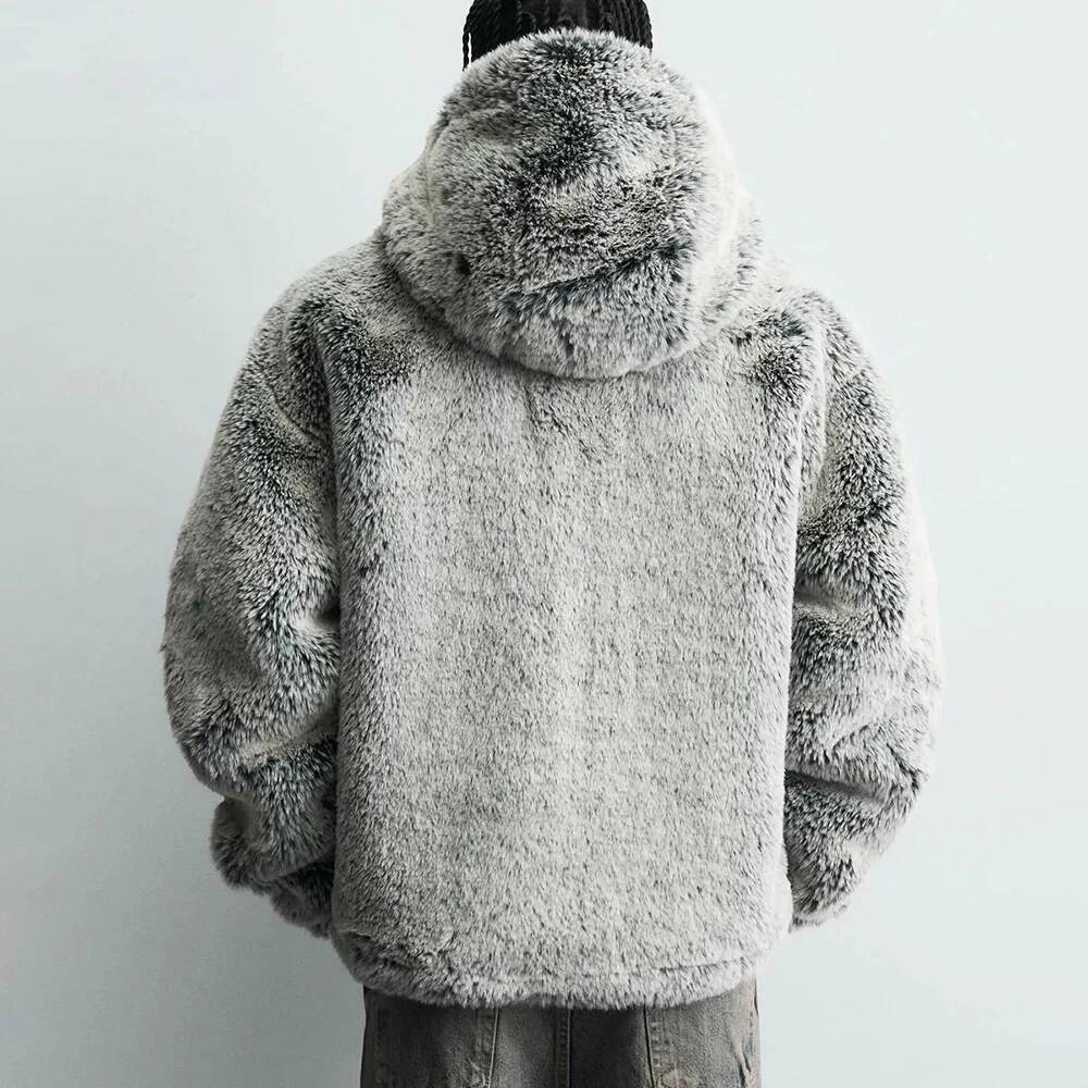 Winter Nieuwe Kunstbont Jas me - Street Fashion Taiwan recensie en prijs