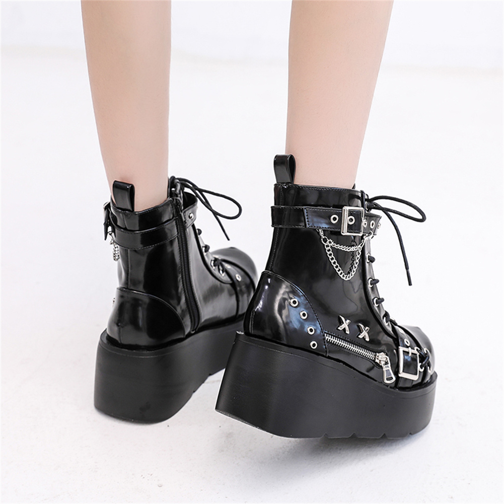 Brand New Dames Goth Platform  - Girl Fashion Street recensie en prijs