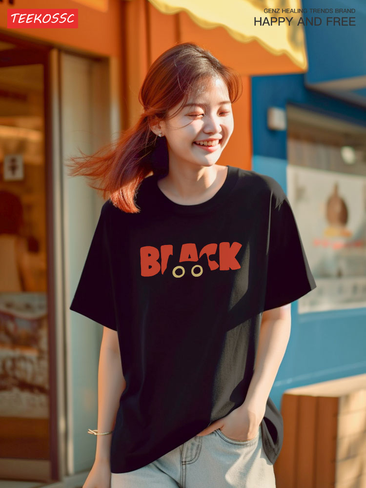 ZWARTE Kat Modemerk Puur Katoe - Street Fashion Japan Brand recensie en prijs
